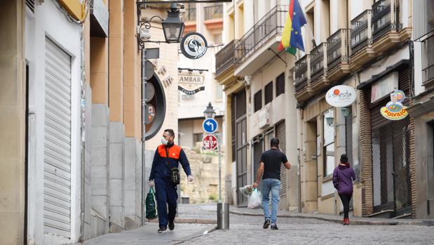 Calle Rodríguez Marín | El ajetreo comercial de la Espartería