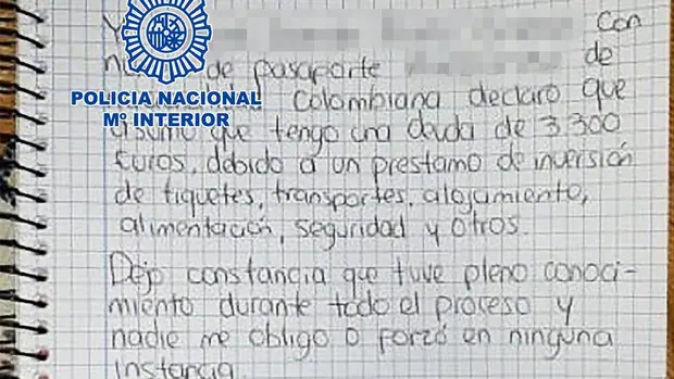 La Policía libera a tres colombianas, una de ellas menor, obligadas a prostituirse en la provincia de Córdoba