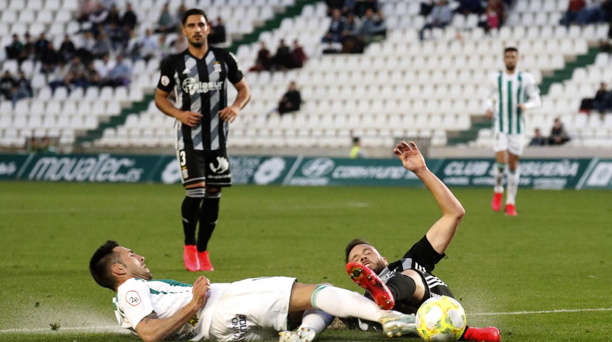 Valverde, en el partido contra el Cartagena