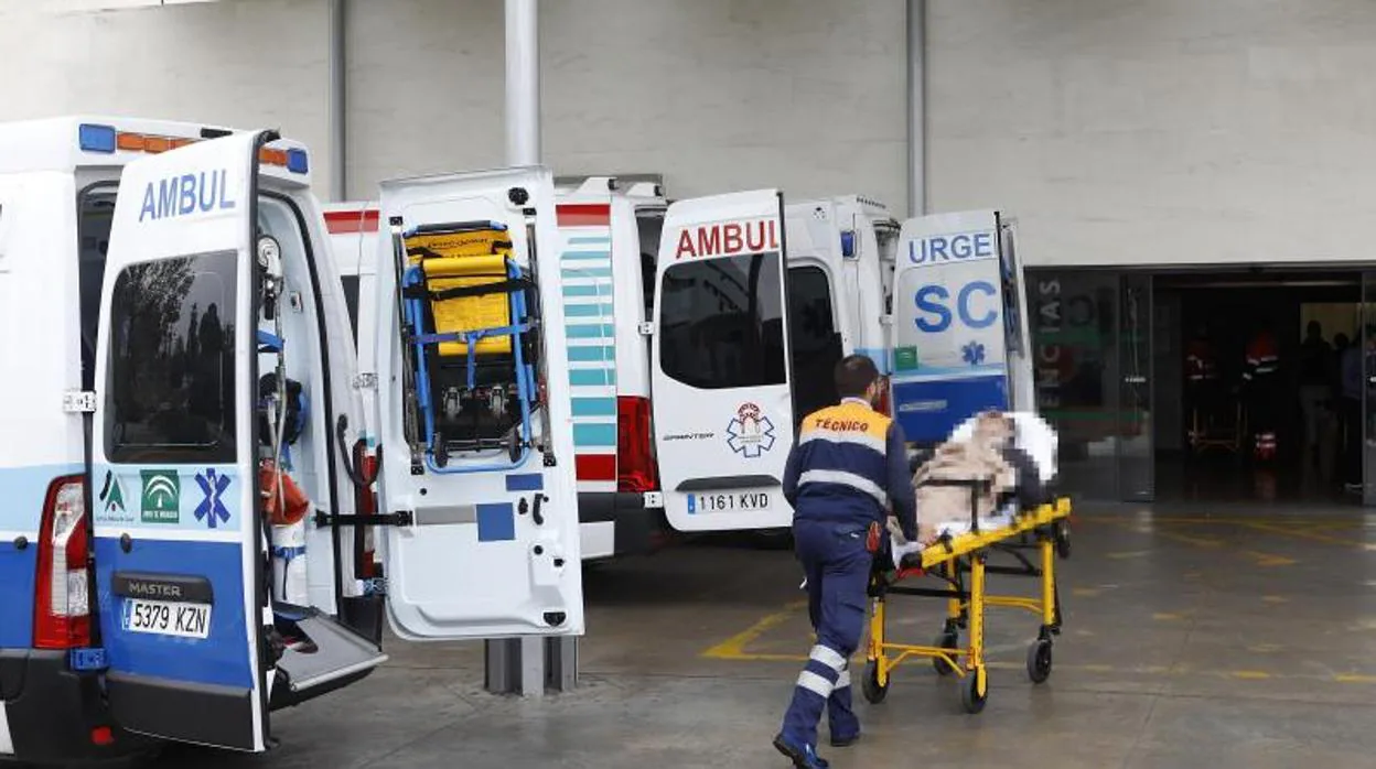 Urgencias del Hospital Reina Sofía, donde se han registrado tres muertes por Covid- 19 este fin de semanar