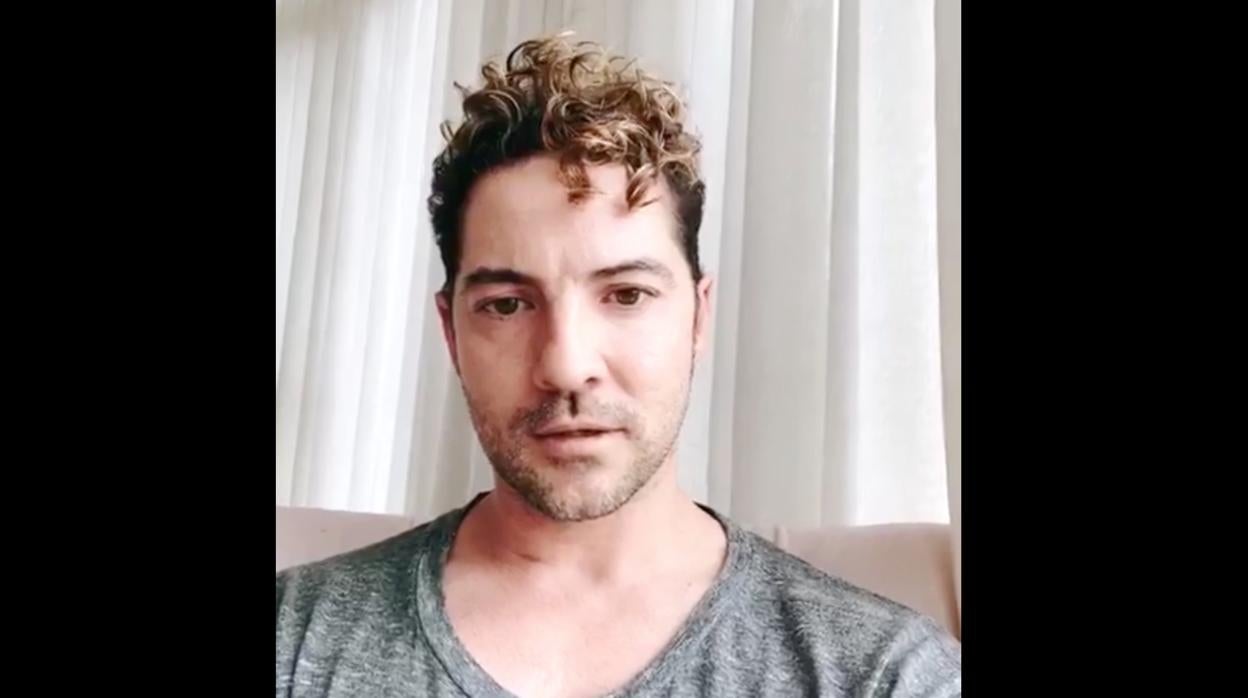 David Bisbal ha enviado un mensaje de ánimo a sus paisanos almerienses.