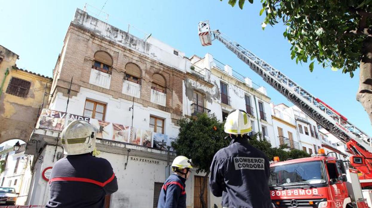 Una intervención de los bomberos de Córdoba, en una imagen de archivo