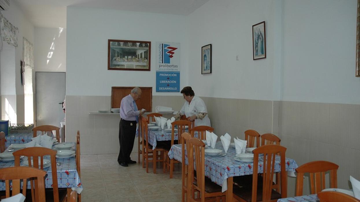 El Comedor Social de los Trinitarios de Córdoba en una foto de archivo