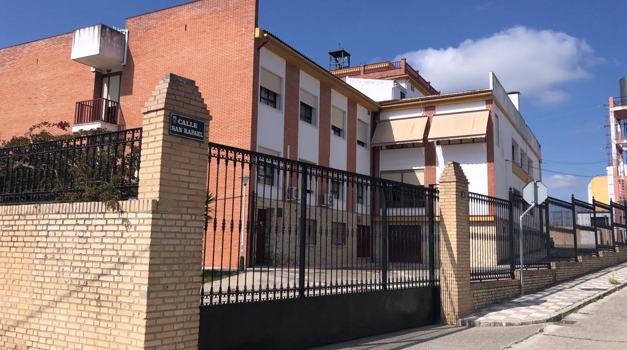 Imagen de la fachada de la residencia, gestionada por las Hermanitas de los Ancianos Desamparados