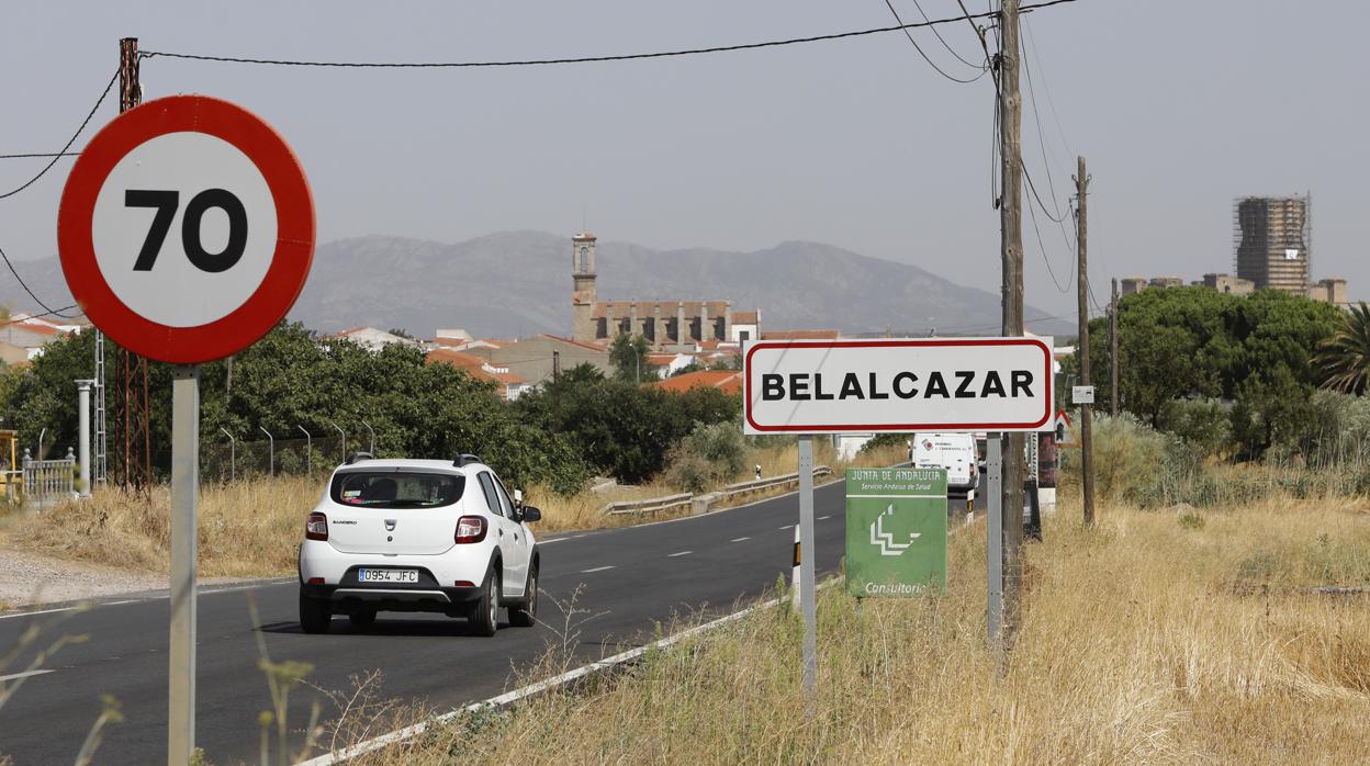 Imagen de la entrada a Belalcázar