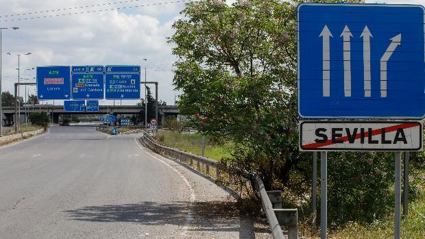 Los viajes en coche bajan un 90 por ciento en Andalucía este Jueves Santo por el coronavirus