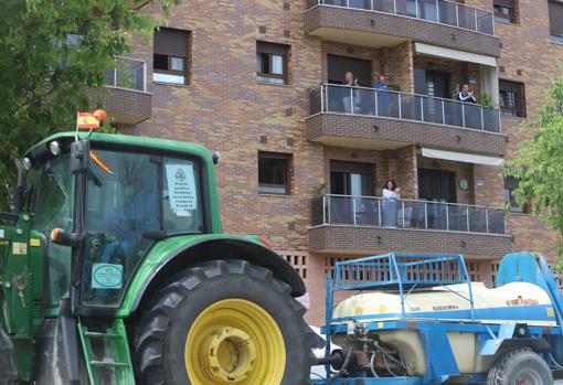 Los tractoristas han recibido los aplausos de los cordobeses