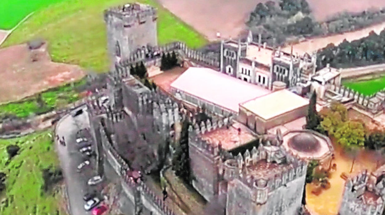 Detalle de una visital virtual al Castillo de Almodóvar