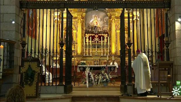 El Papa bendice a los fieles de la Virgen de la Cabeza tras suspenderse la romería a causa del coronavirus