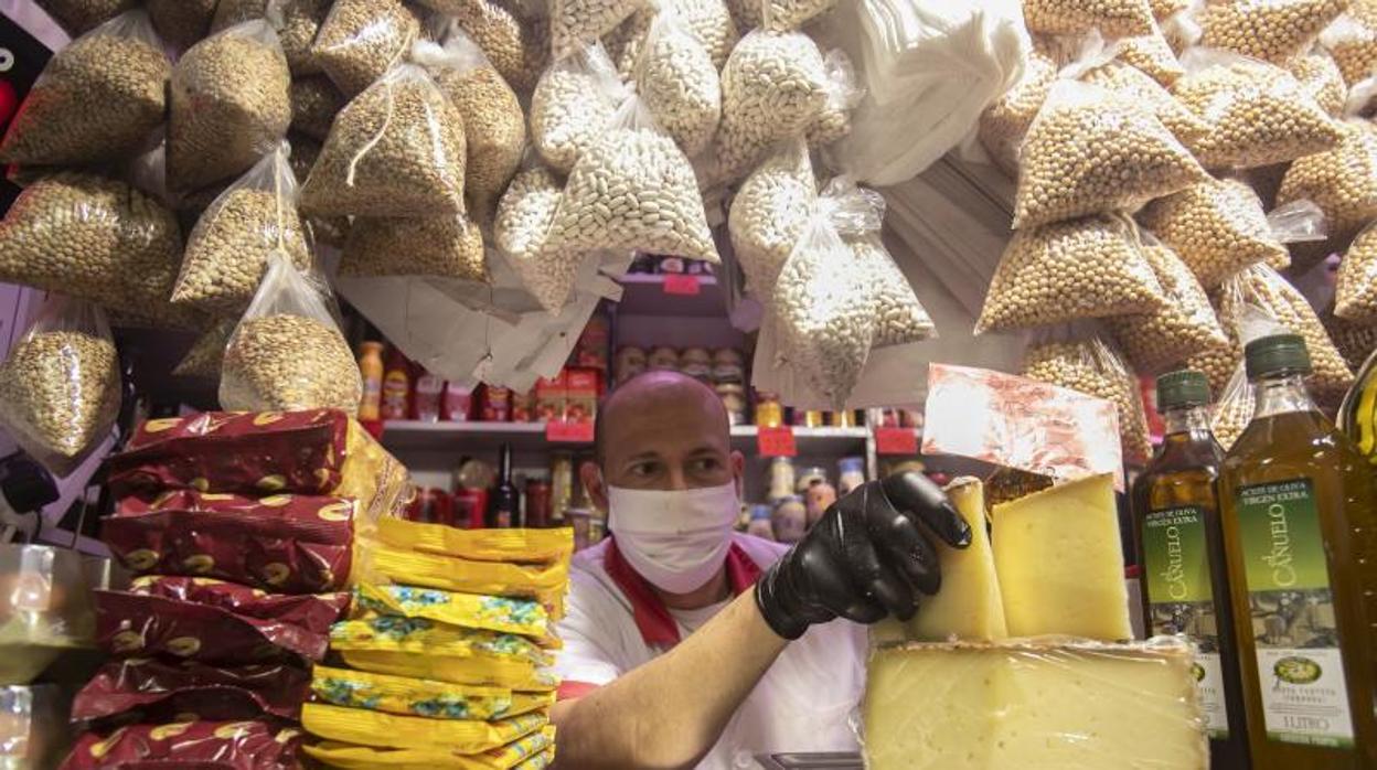 Un comerciante de Ciudad Jardín durante la crisis del coronavirus