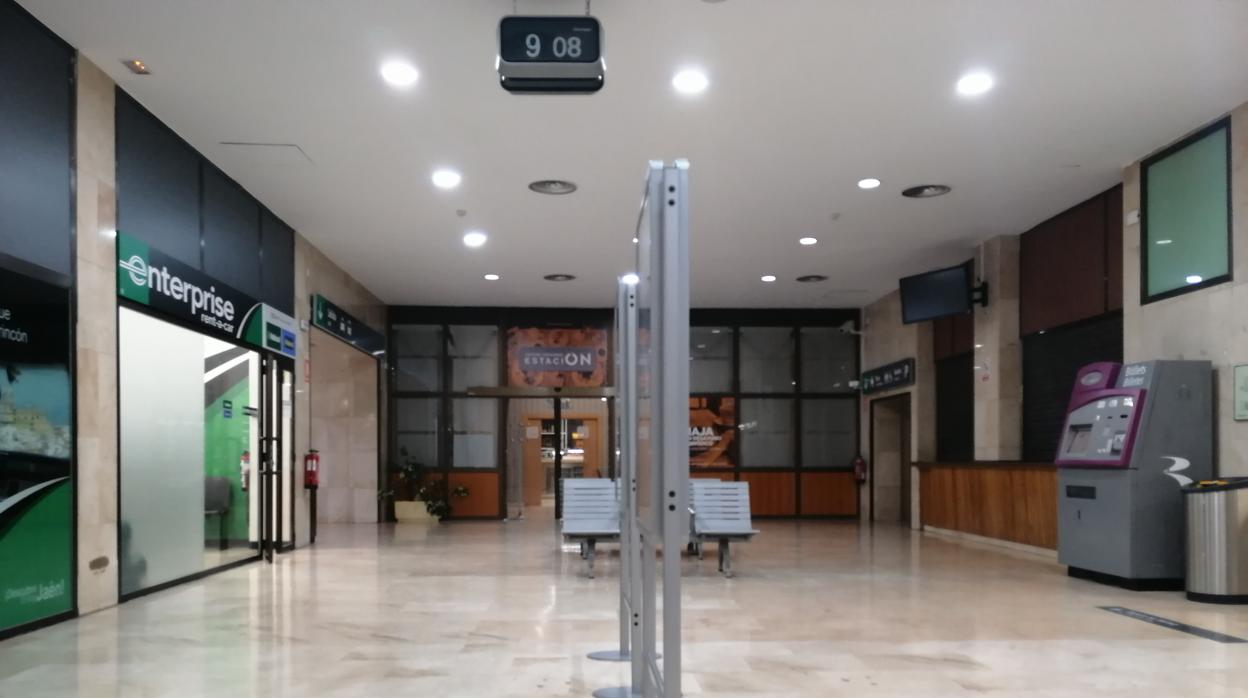 Dependencias de la estación de tren de Jaén