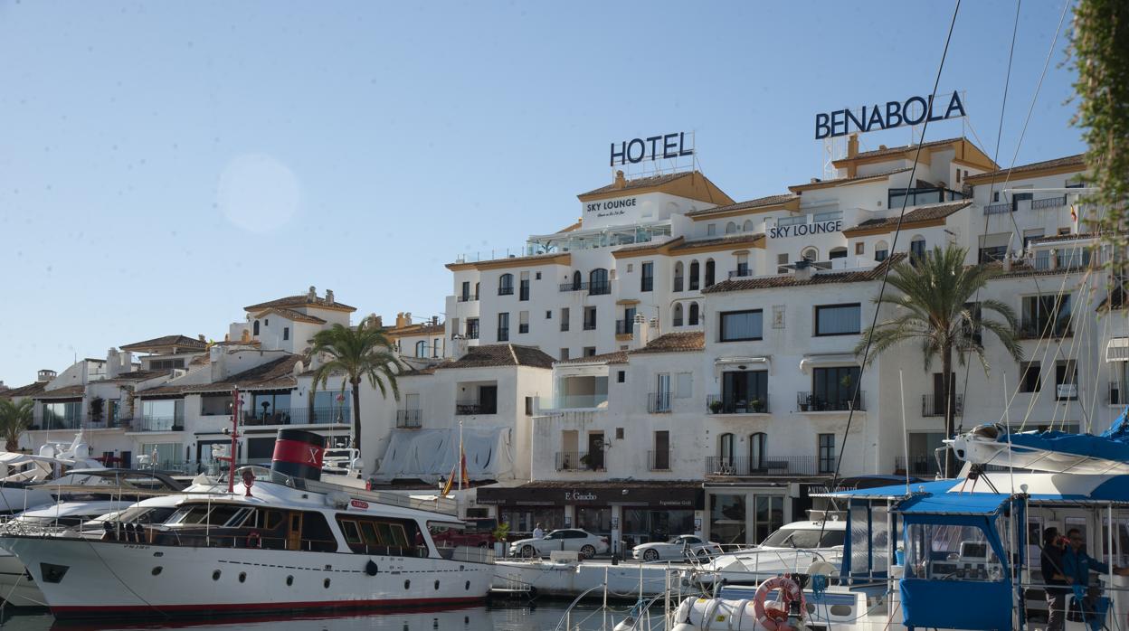 Imagen del puerto deportivo de Marbella