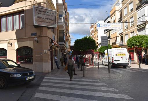 Comercios en la Matallana de Puente Genil tras la reapertura