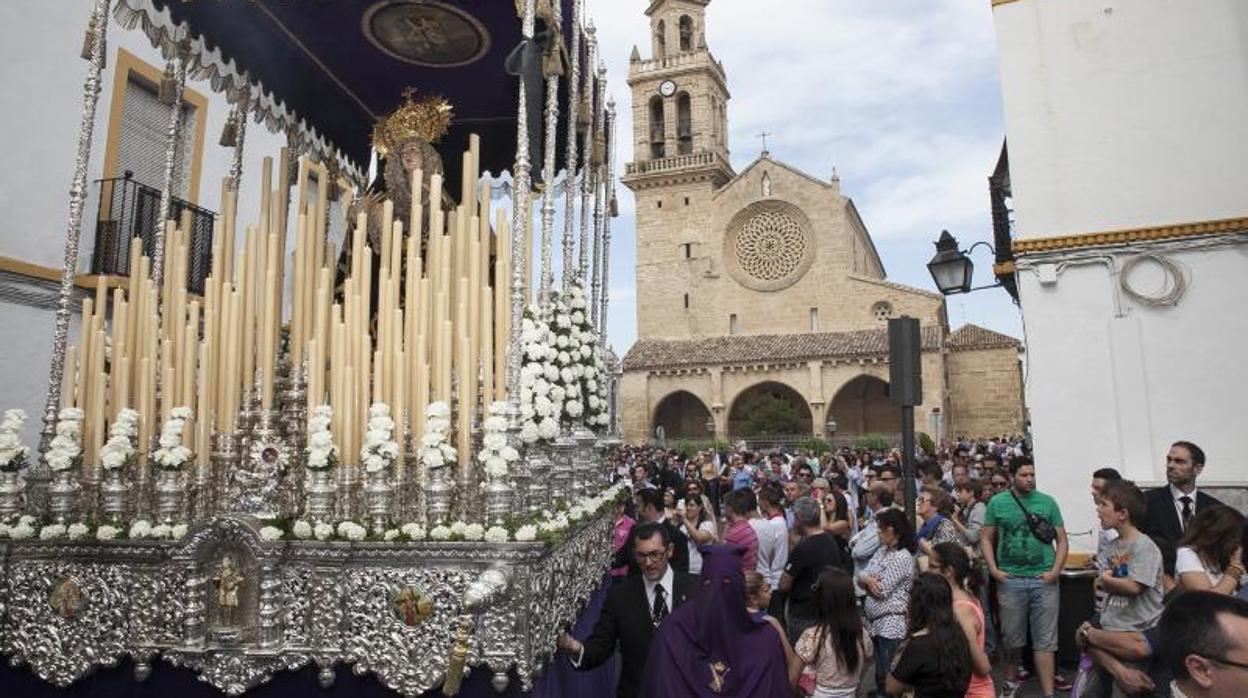 Procesión de la Virgen del Mayor Dolor en 2014