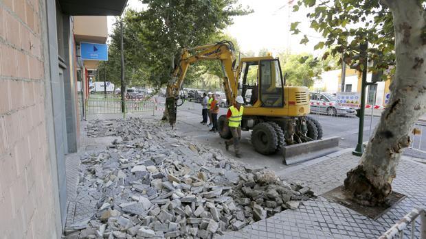 El Ayuntamiento de Córdoba retoma su obra pública con nueve actuaciones en barrios por 1,5 millones