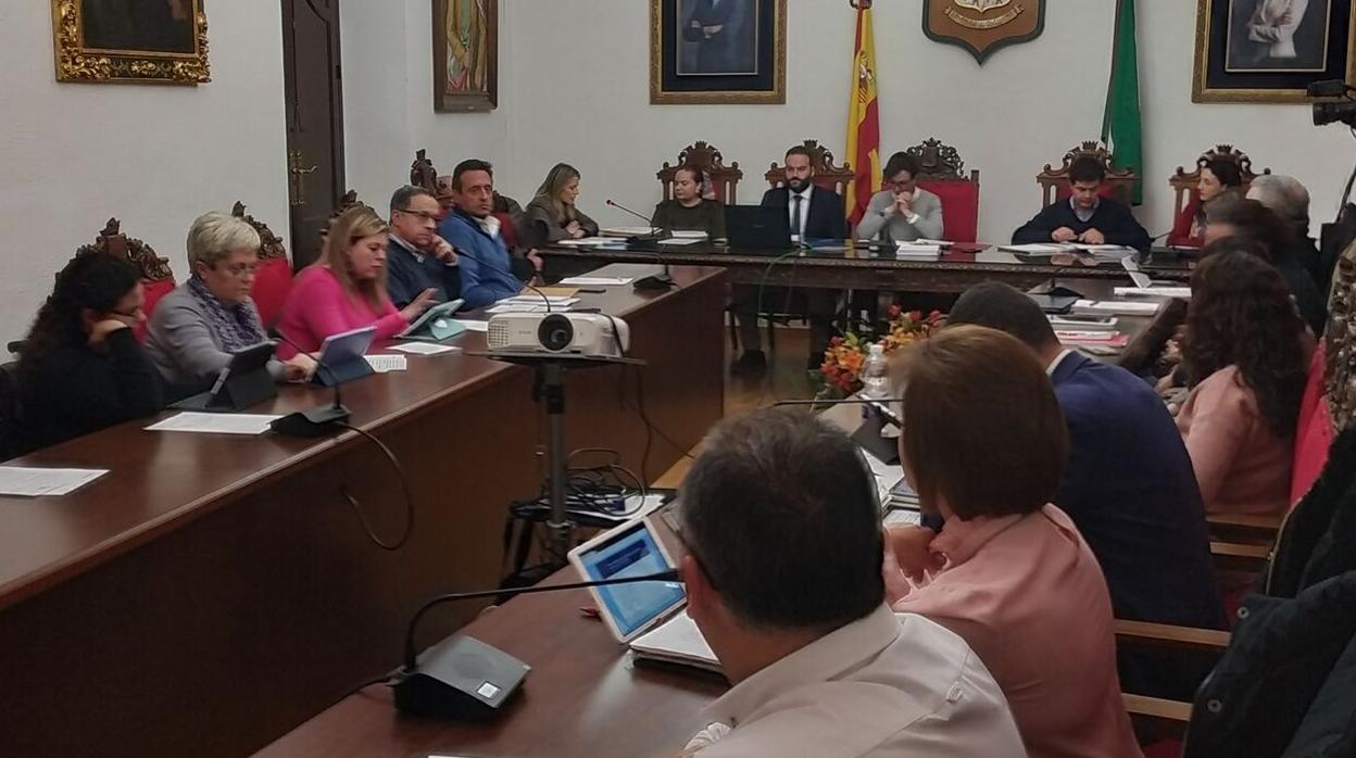 Último pleno presencial en el Ayuntamiento de Priego de Córdoba