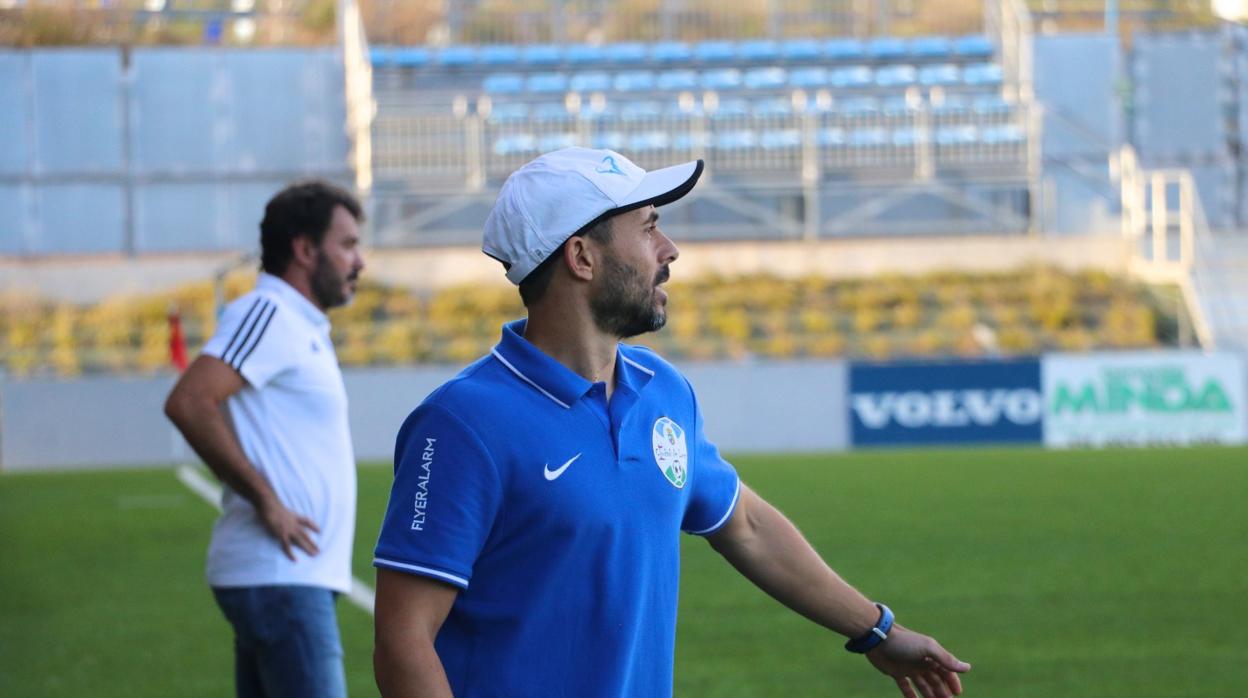 Dimas Carrasco, entrenador del Ciudad de Lucena