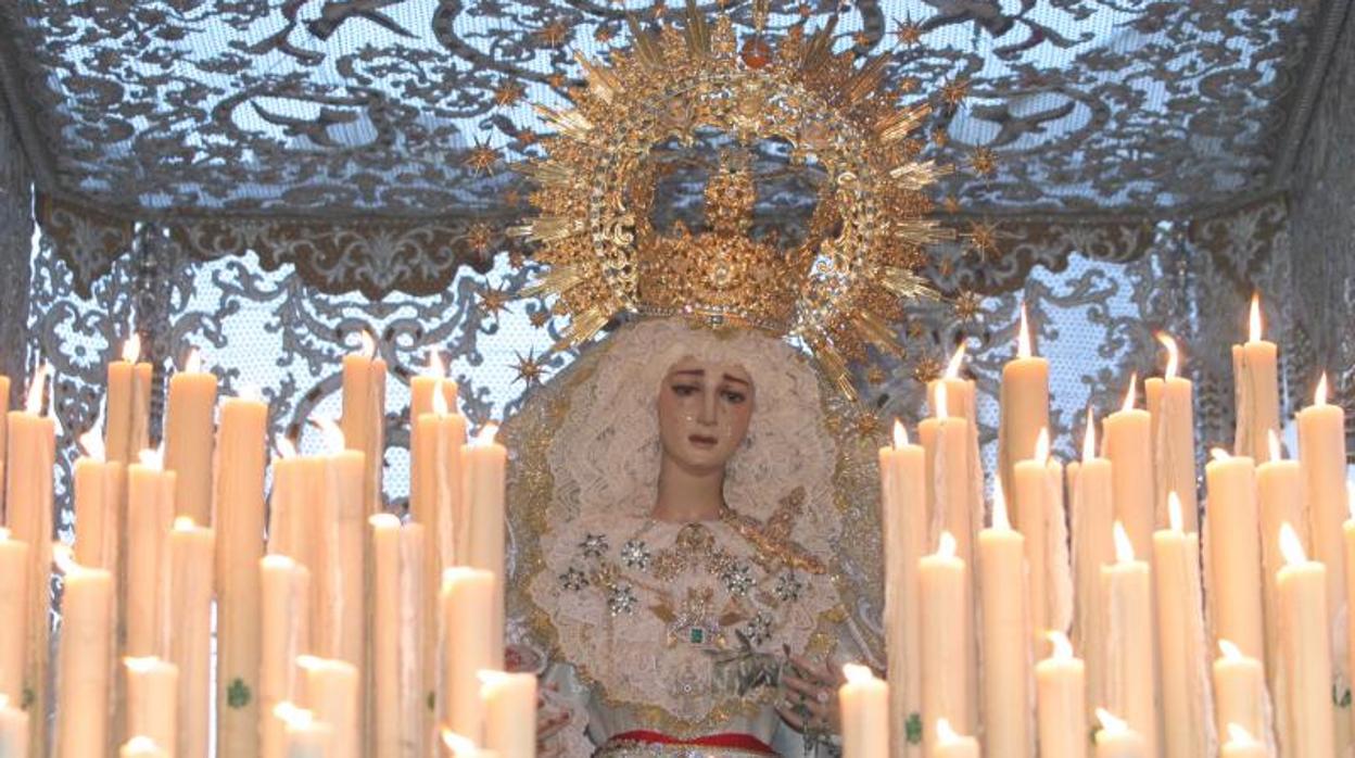 La Paz y Esperanza de Córdoba durante un Miércoles Santo