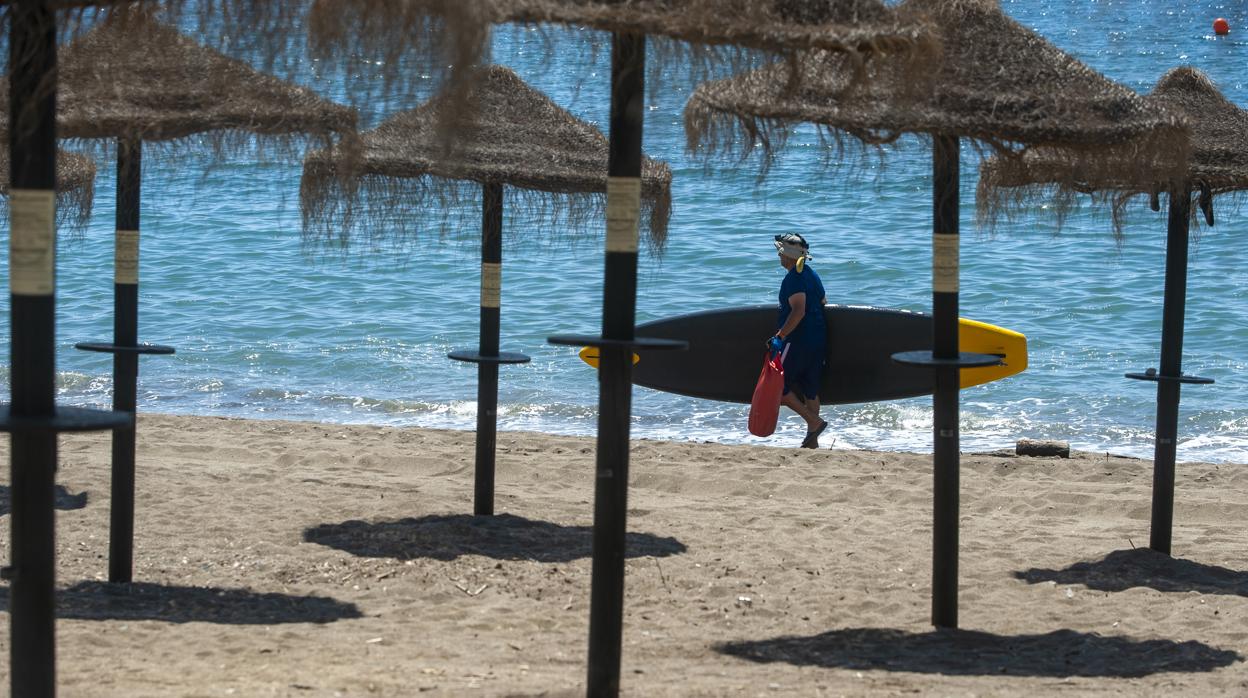 A partir del lunes no sólo se podrá hacer deporte en las playas de Málaga