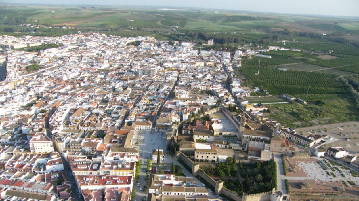 Vista aérea de Palma del Río