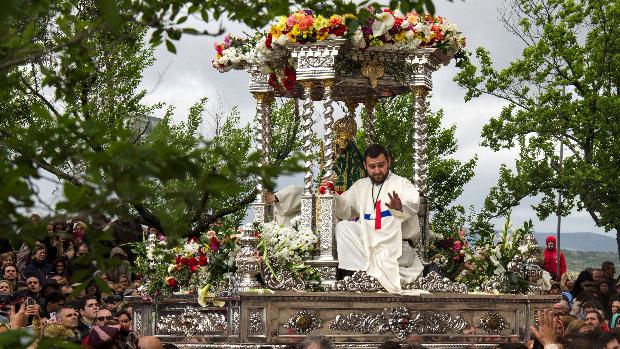 Un diputado protesta porque Canal Sur no retransmitiera la romería de la Virgen de la Cabeza, que no se celebró