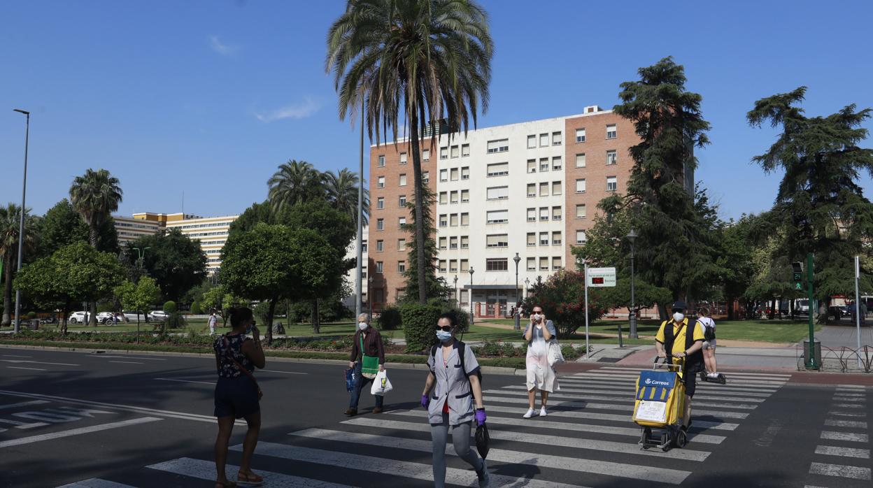 Imagen del viejo Palacio de Justicia de Córdoba, que permanece cerrado desde 2017