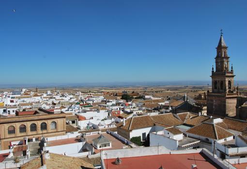 Vista aérea de Carmona