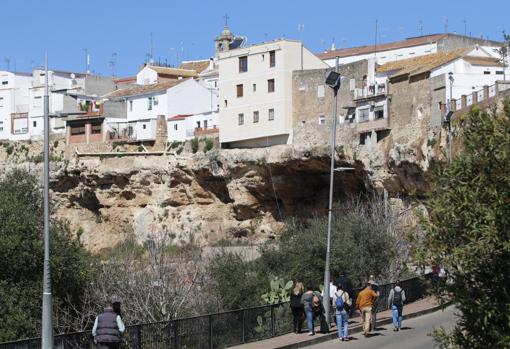 Vista del pueblo de Hornachuelos