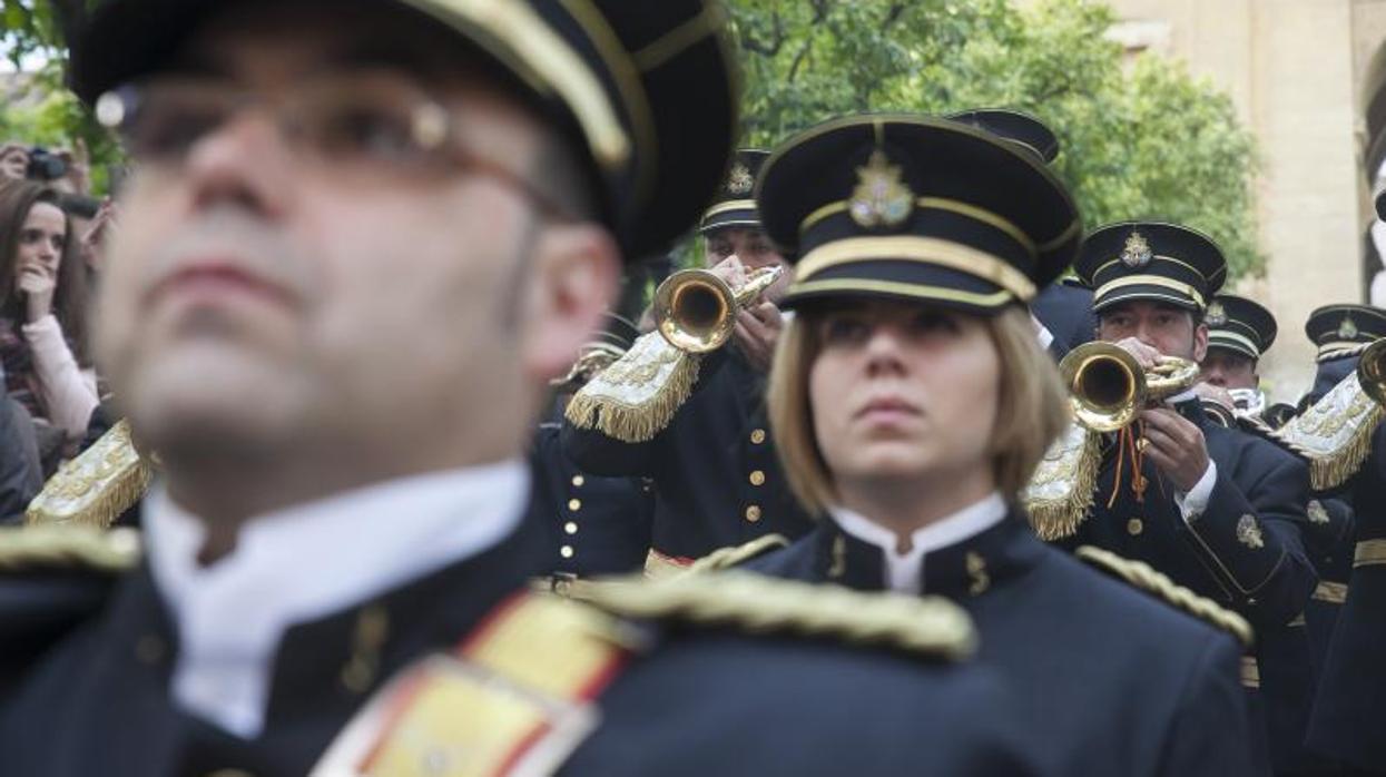 La banda de la Salud de Córdoba en el Martes Santo de 2019