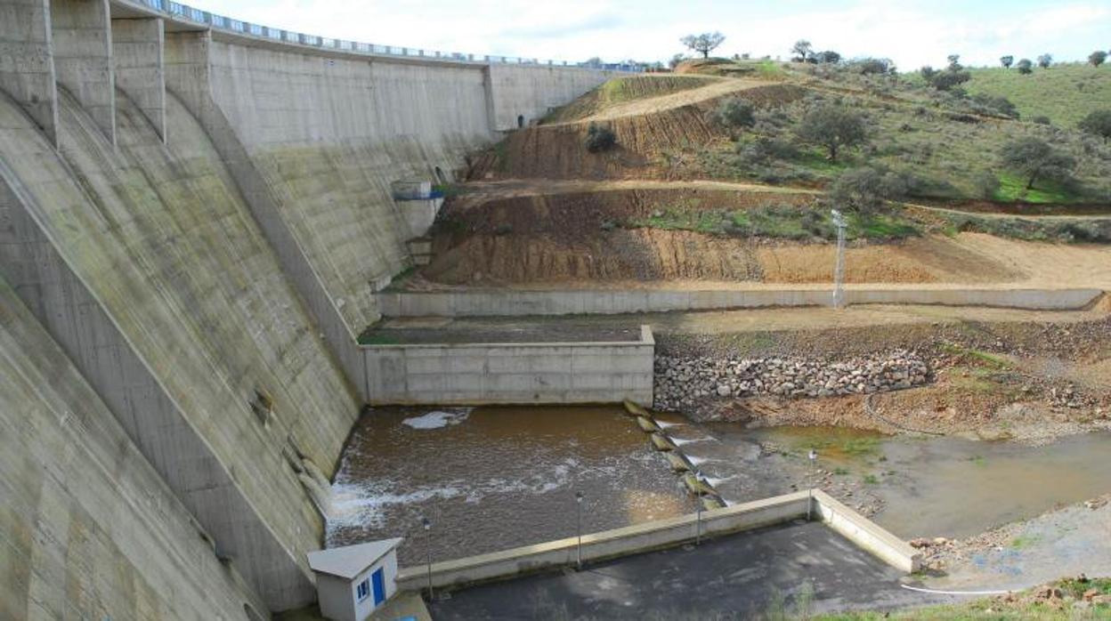 Presa de La Colada, en el Valle de los Pedroches