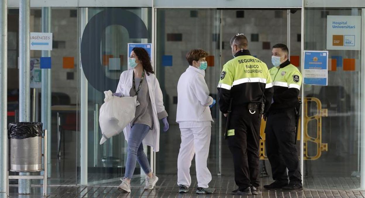 Entrada de un hospital de Córdoba