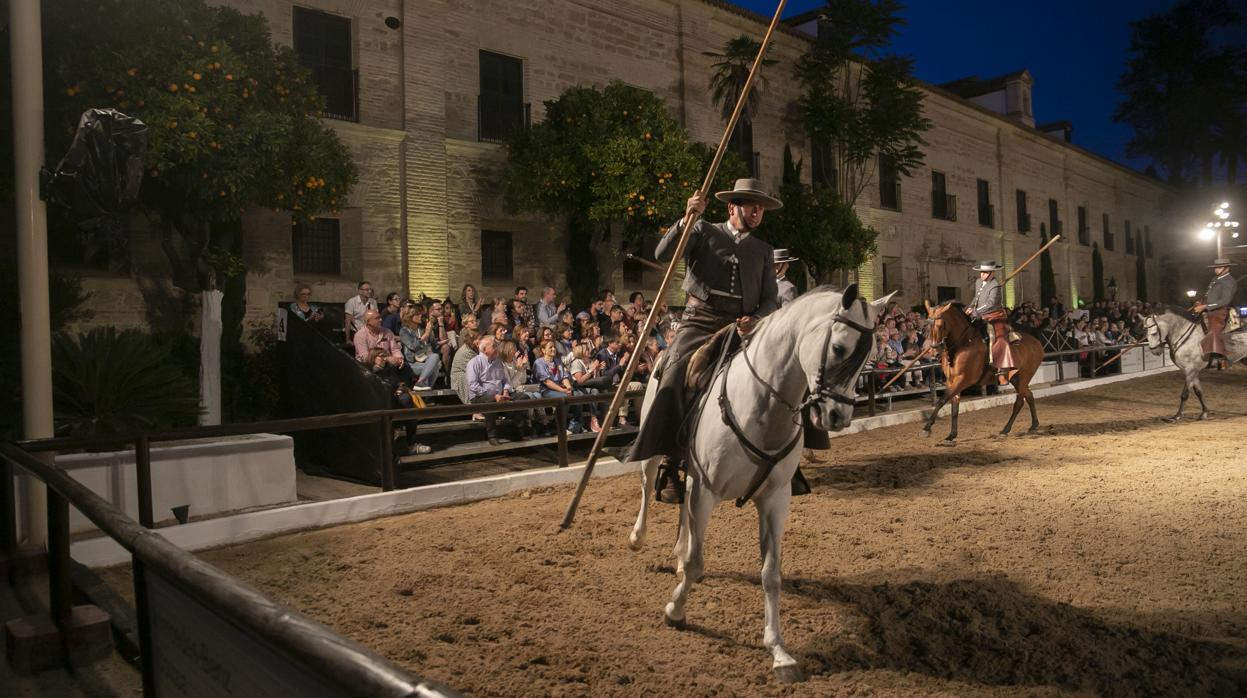 Imagen del espectáculo de Córdoba Ecuestre en Caballerizas Reales