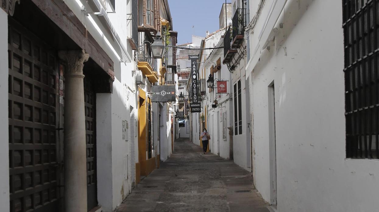 La calle de las Comedias, junto a la Mezquita-Catedral