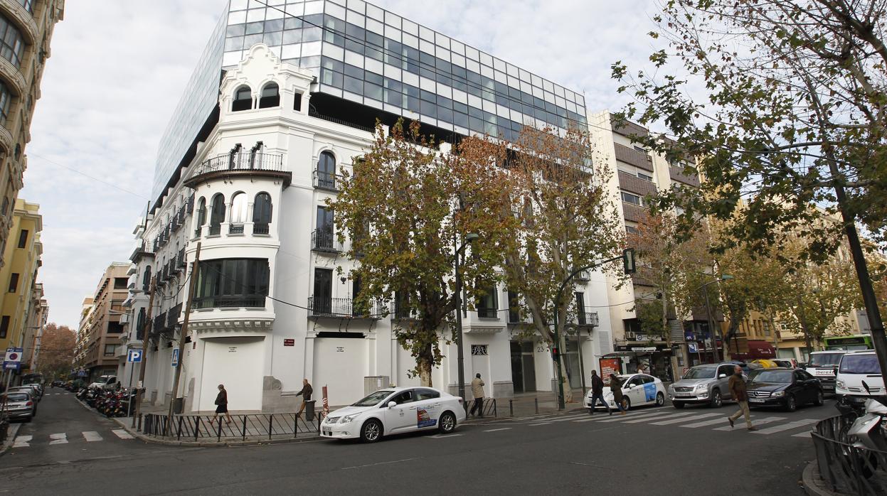 Edificio de Gran Capitán, 23, una de las obras que realizó Canval