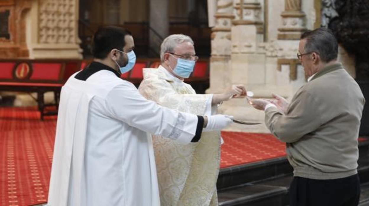 Misa celebrada en la Santa Catedral