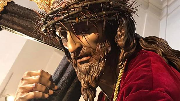 La Semana Santa de Cabra se engrandece con la llegada de un Jesús Caído