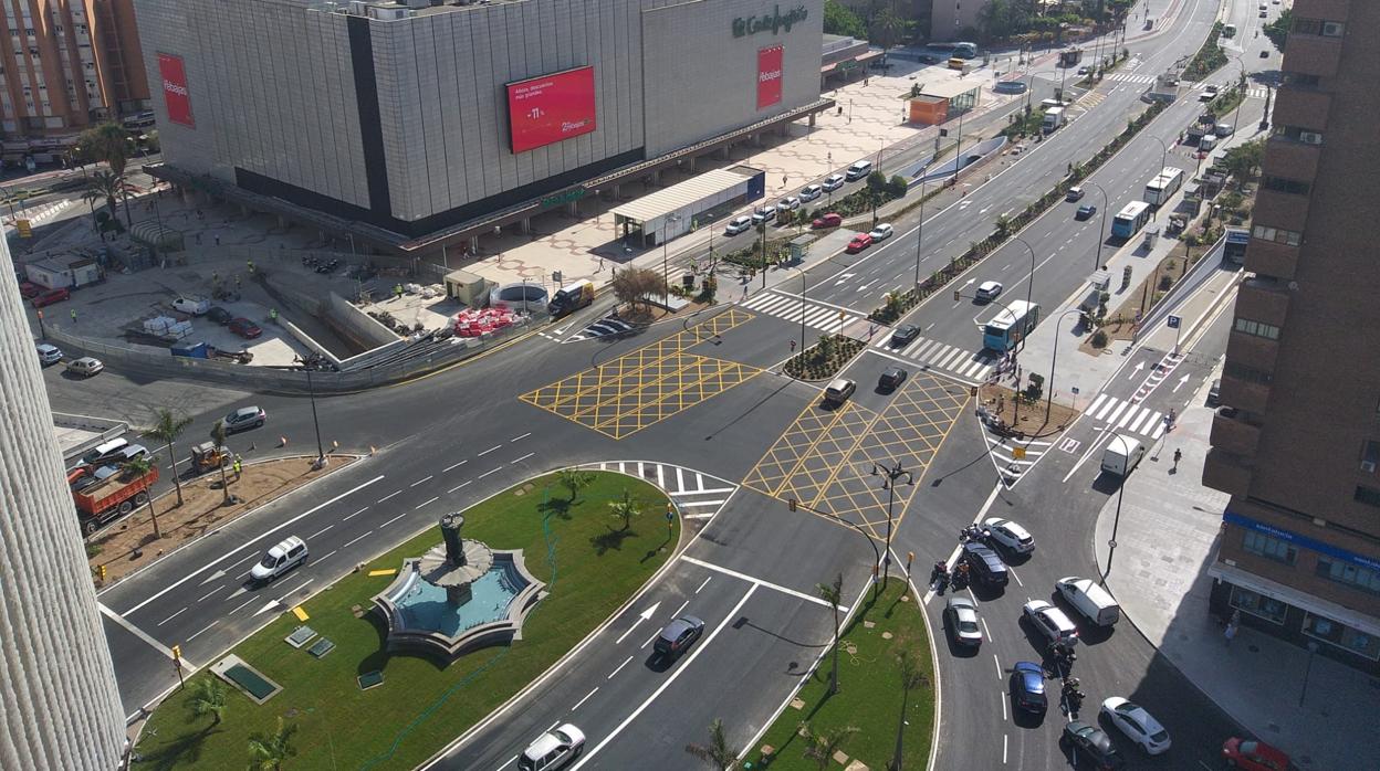 Estado de la avenida de Andalucía tras las obras