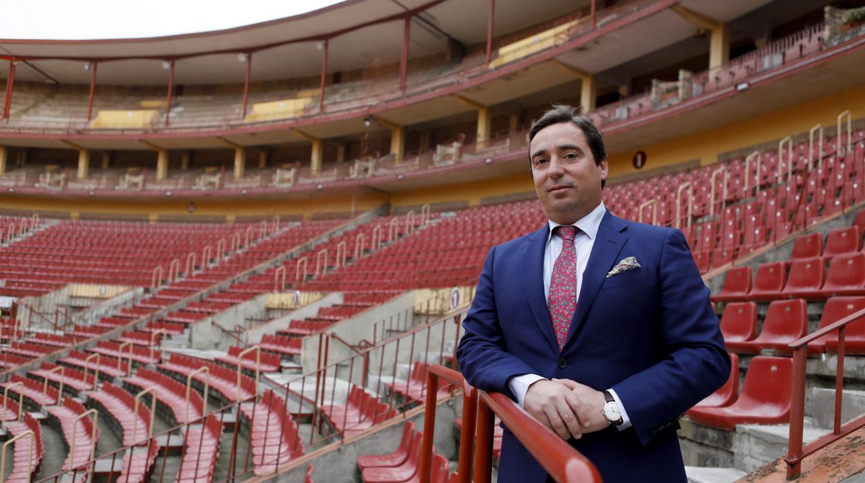 José María Garzón, empresario de la plaza de toros de Córdoba