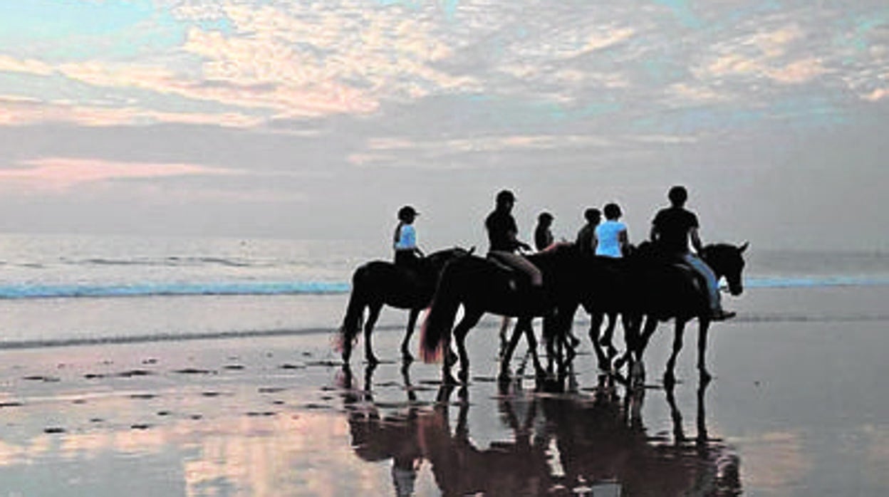 A caballo por el litoral gaditano