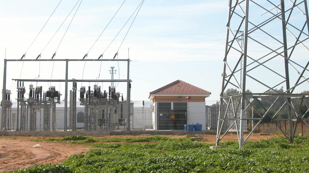 Subestación de Endesa en una localidad sevillana