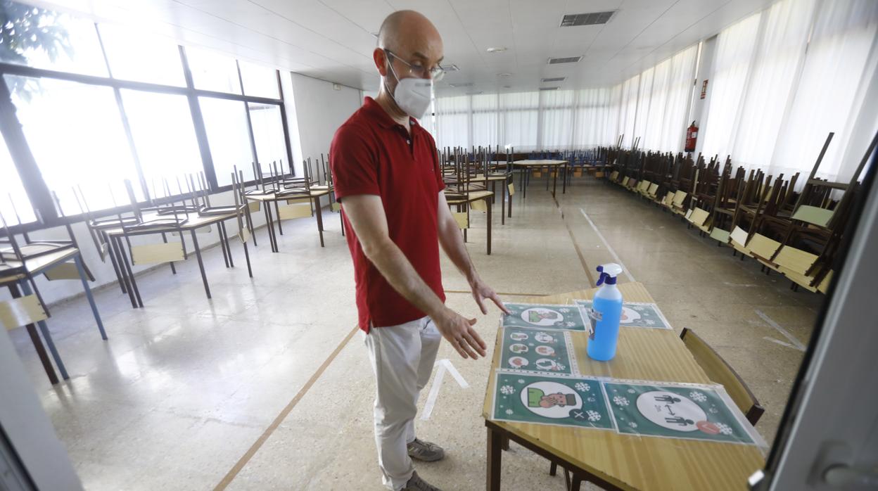 Un centro educativo en Córdoba se prepara para la vuelta al cole