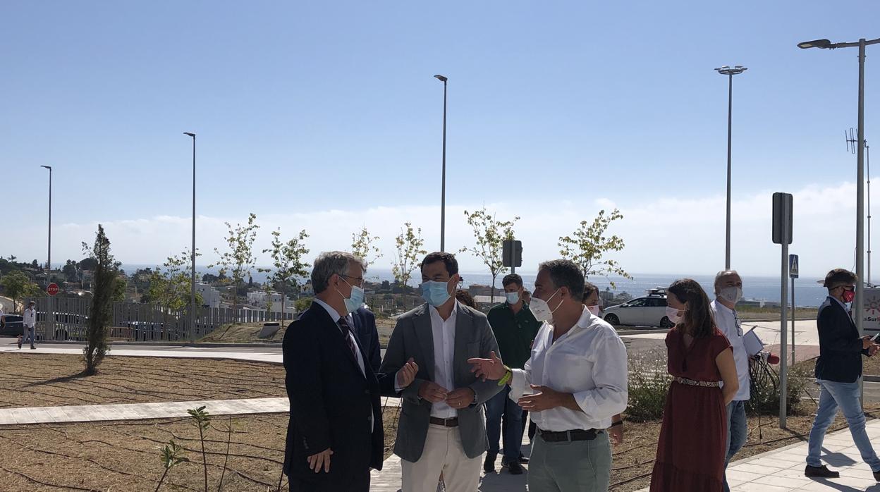 Moreno antes de su intervención en Estepona