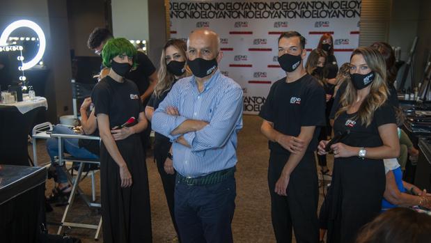 Los peluqueros de las estrellas del Festival de Málaga