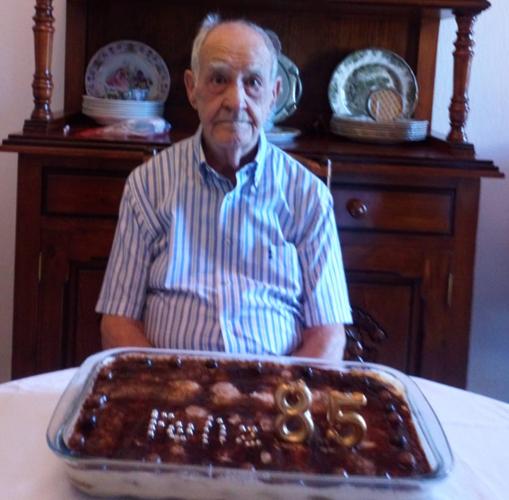 José Morilla en el día de su 85 cumpleaños