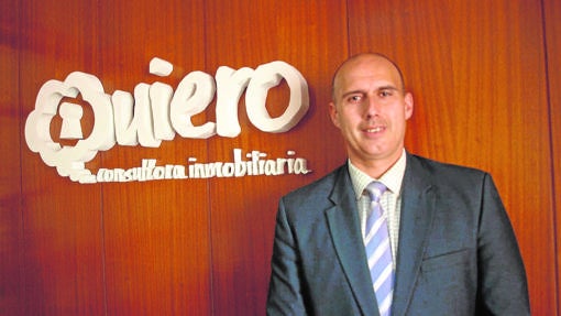 José Blanco en la inmobiliaria Quiero