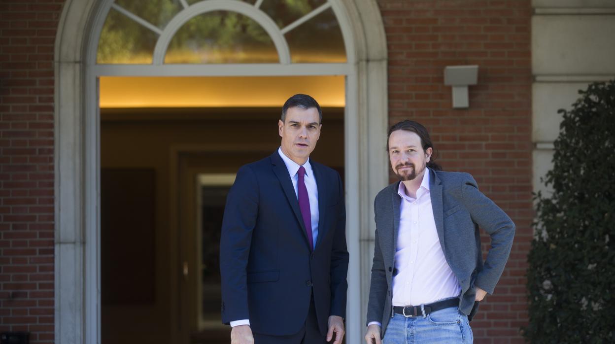 Pedro Sánchez y Pablo Iglesias