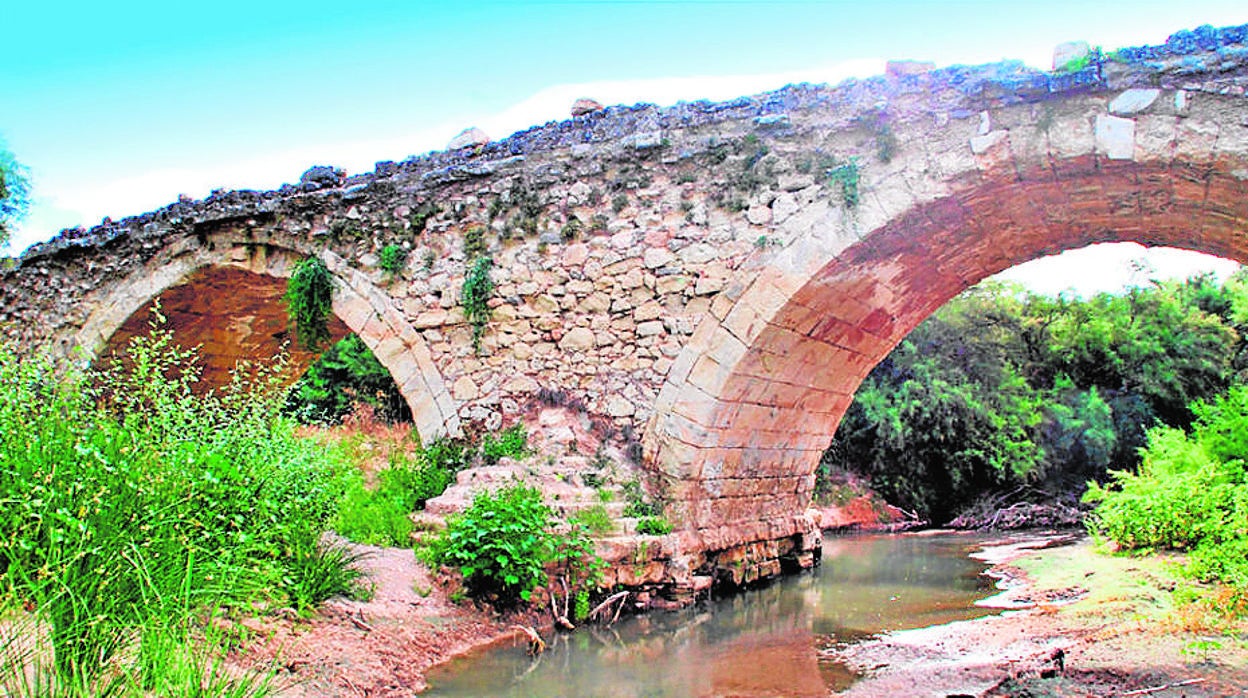 Estado acutal del puente Povedano en Lucena