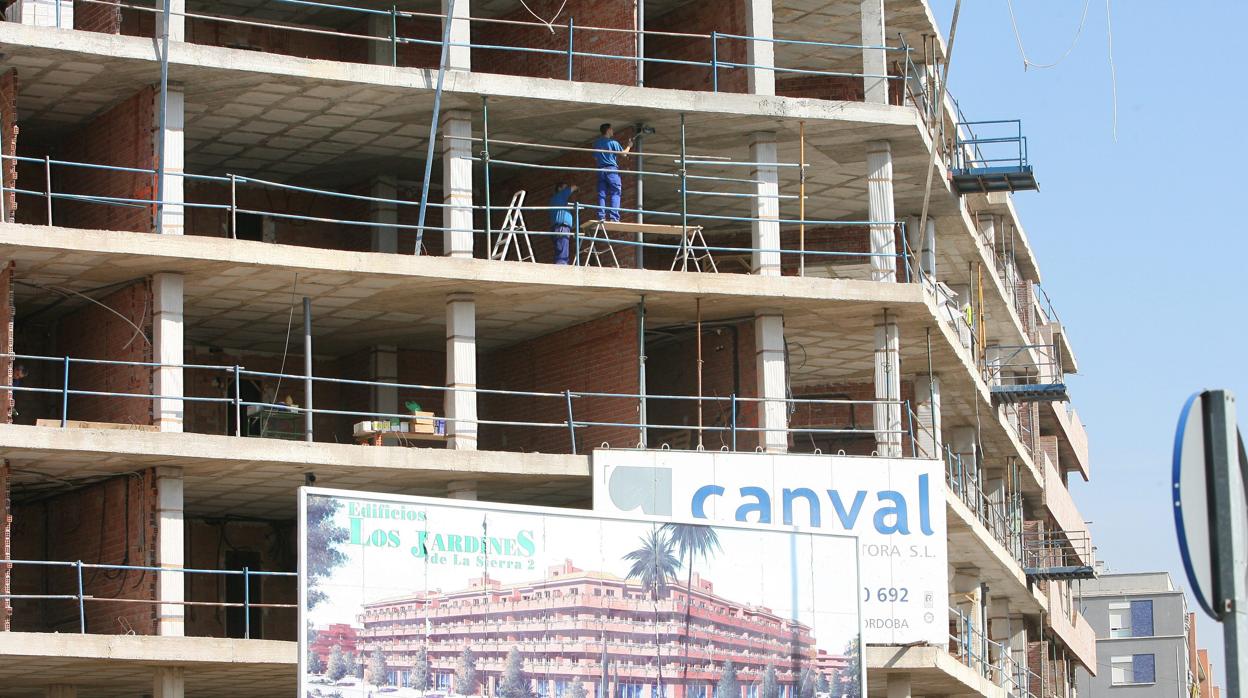 Obras de Canval en una imagen de archivo