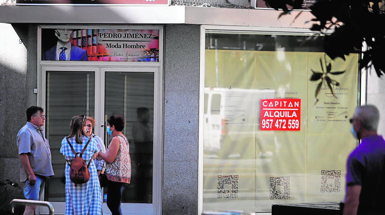 Un local comercial en alquiler en la calle Cruz Conde