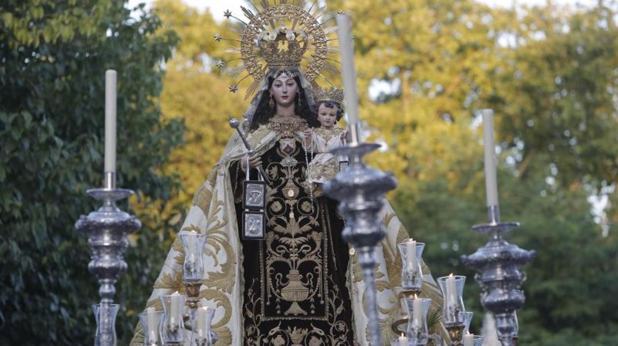 La virgen del Carmen de Puerta Nueva